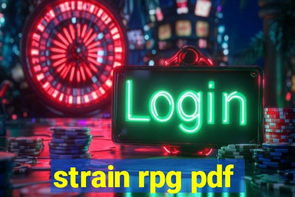 strain rpg pdf